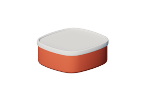 3D Geschirr und Besteck - Beh&auml;lter Tupperware