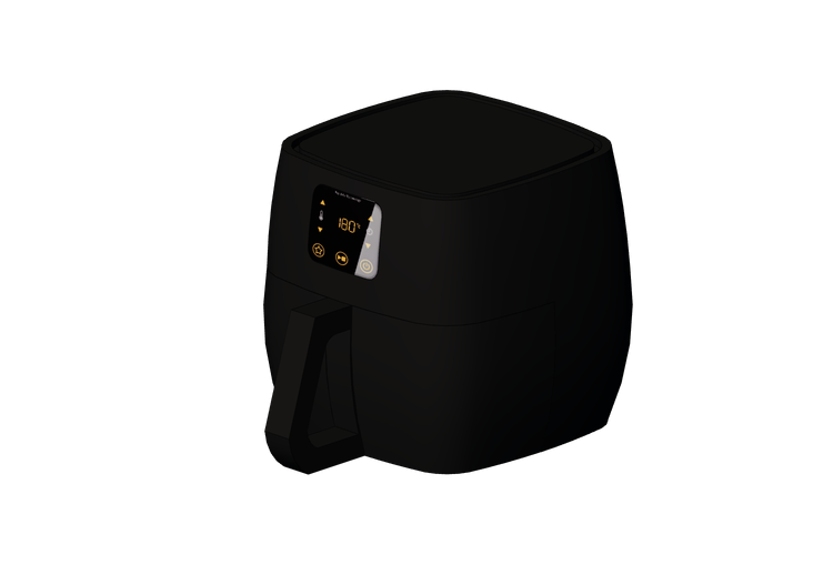 3D Haushaltgeräte - Heißluftfritteuse Philips - ACCA... 3D Haushaltgeräte - Heißluftfritteuse Philips - ACCA...