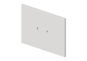 Acess&oacute;rios 3D - Base de chuveiro - Flaminia - PT60B2 - Plate
