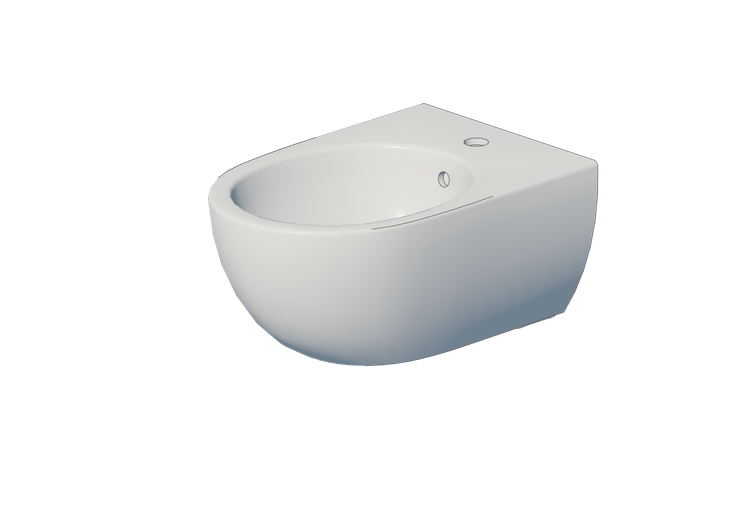 Bidet 3D - Bidet suspendu - Geberit - Geberit Selnova -... Bidet 3D - Bidet suspendu - Geberit - Geberit Selnova -...
