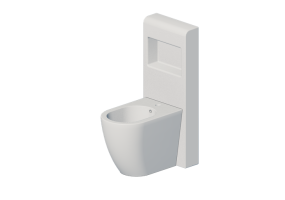 Bidet 3D - Bidet avec &eacute;tag&egrave;re - Flaminia - TR40+LK217 - Link