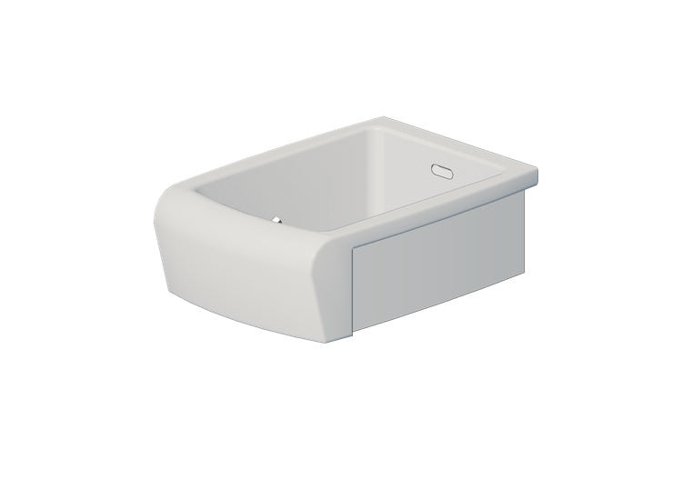 3D Bidet - Wall hung Bidet - Flaminia - UNA-B - Una -... 3D Bidet - Wall hung Bidet - Flaminia - UNA-B - Una -...