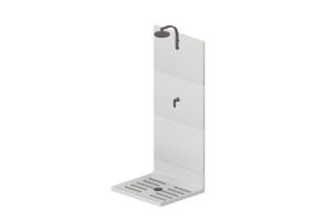 Duches 3D - Chuveiro - Flaminia - PT60B1 - Plate