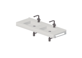 Lavabos 3D - Lavabo Baño 1410x480mm - Fiora - FPCI21