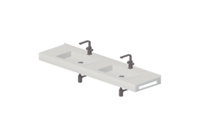 Lavabos 3D - Lavabo Ba&ntilde;o 1810x480mm - Fiora - FPCI23