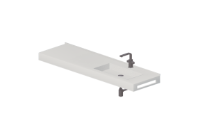 3D Sinks - Bathroom wash basin 1710x480mm - Fiora - FPCII22DX