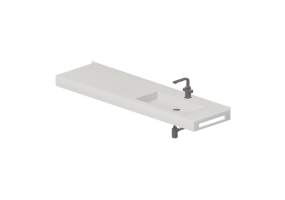 3D Sinks - Bathroom wash basin 1810x480mm - Fiora - FPCII23DX