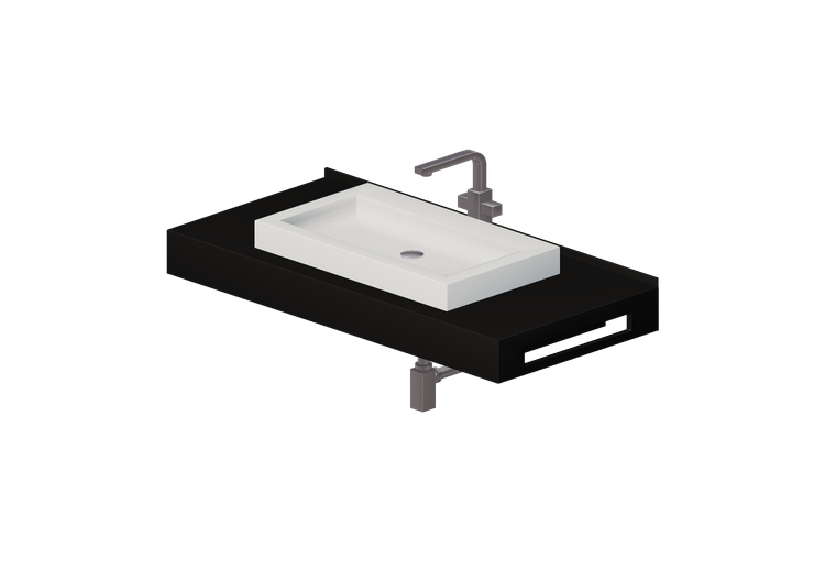 Lavabi 3D - Lavabo Bagno d'appoggio 1010x480mm - Fiora -... Lavabi 3D - Lavabo Bagno d'appoggio 1010x480mm - Fiora -...