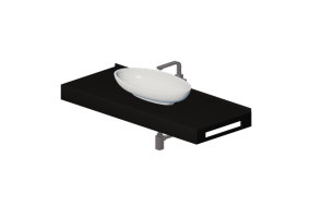 Lavabos 3D - Lavabo Baño sobrepuesto 1210x480mm - Fiora - FPCI3E