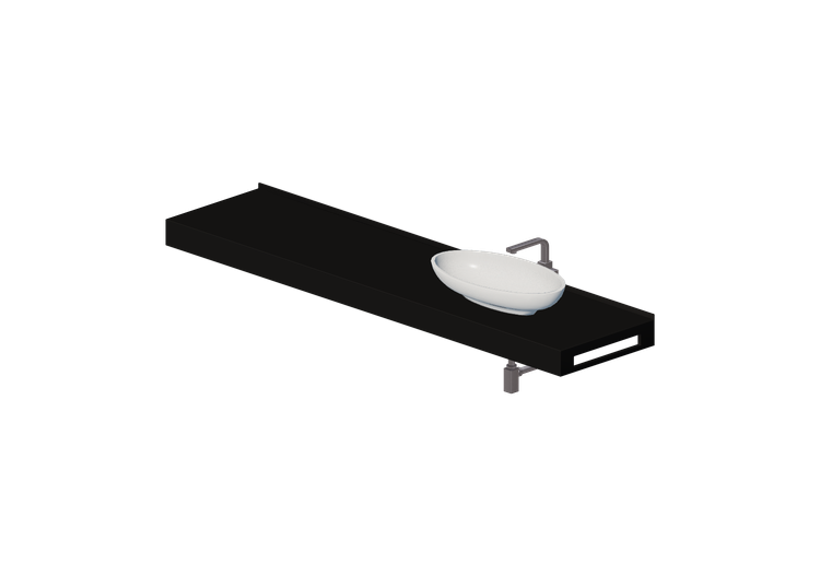 Pias 3D - Cuba de apoio 2010x480mm - Fiora - FLCS2EDX -... Pias 3D - Cuba de apoio 2010x480mm - Fiora - FLCS2EDX -...
