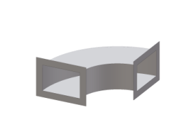 Chapa GALVANIZADA rectangular