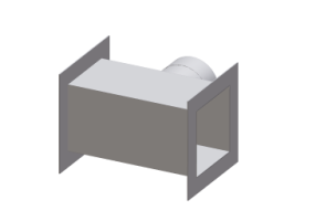 Tôle GALVANISÉE rectangulaire/circulaire