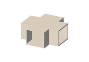 Sandwichelement POLYURETHAN/ALUMINIUM - D. 30
