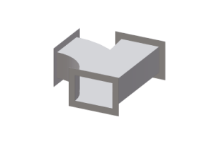Chapa GALVANIZADA rectangular