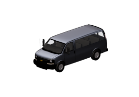 3D Cars - 2014 Chevrolet Express 2500