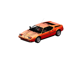 3D Cars - 1980 BMW M1