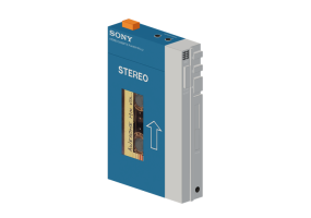3D Elektronische Ger&auml;te - Sony Walkman TPS-L2