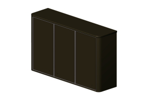 Mobili 3D - Mobile Bagno sospeso 700x1150mm Fiora - IRCA702