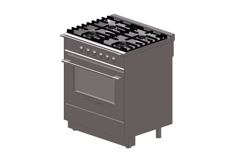 Cozinhas 3D - Cozinha a gás - Fisher & Paykel - OR30SCG4X1-... Cozinhas 3D - Cozinha a gás - Fisher & Paykel - OR30SCG4X1-...