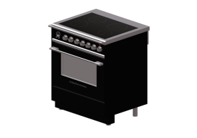 3D K&uuml;chen - Induktionskochfeld - Fisher & Paykel - OR30SCI6B1 - CA US