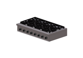 3D Haushaltger&auml;te - Gaskochfeld - Fisher & Paykel - CPV3 488 L - CA US