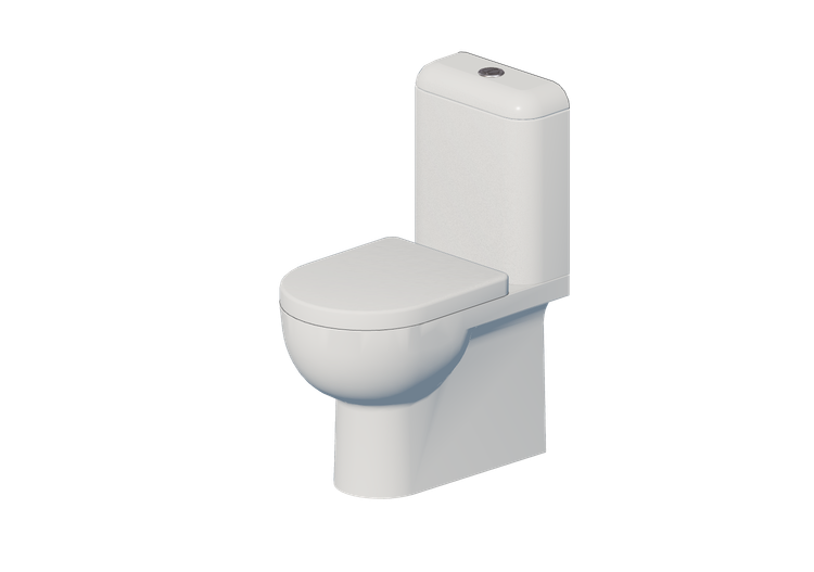 Vase 3D - Cuvette au sol monobloc - Flaminia - QK116+QK39 -... Vase 3D - Cuvette au sol monobloc - Flaminia - QK116+QK39 -...
