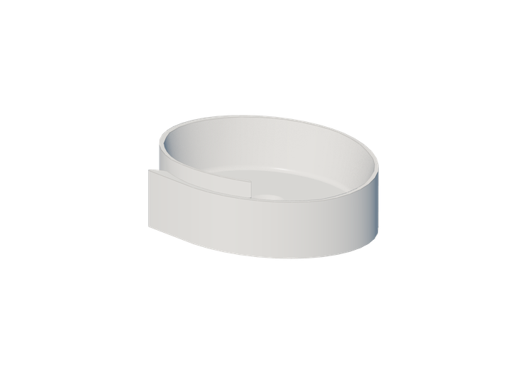 3D Waschbecken - Waschtisch - Flaminia - RL56L - Roll -... 3D Waschbecken - Waschtisch - Flaminia - RL56L - Roll -...