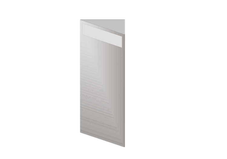 Specchi 3D - Specchio contenitore angolare con luce -... Specchi 3D - Specchio contenitore angolare con luce -...