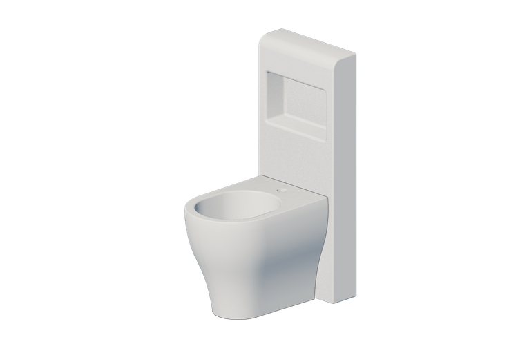 3D Vases - Floor mounted toilet vase - Flaminia -... 3D Vases - Floor mounted toilet vase - Flaminia -...
