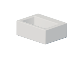 Lavabi 3D - Lavabo - Flaminia &ndash; 5088 - Acquagrande