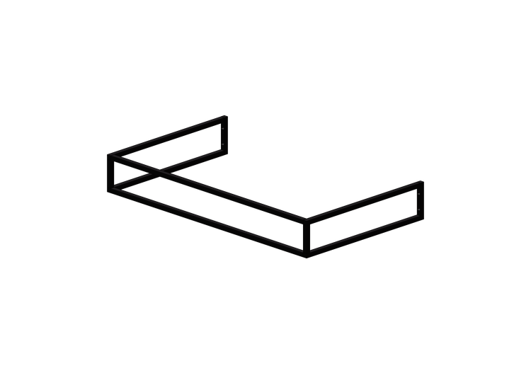 Accessori 3D - Supporto per lavabo - Flaminia - BM85S -... Accessori 3D - Supporto per lavabo - Flaminia - BM85S -...