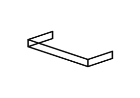 Accesorios 3D - Soporte para lavabo - Flaminia - BM120S - Bloom