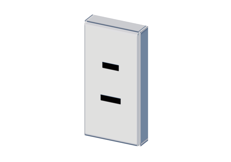 American socket 2P 15 A - 1 M - ACCA software American socket 2P 15 A - 1 M - ACCA software