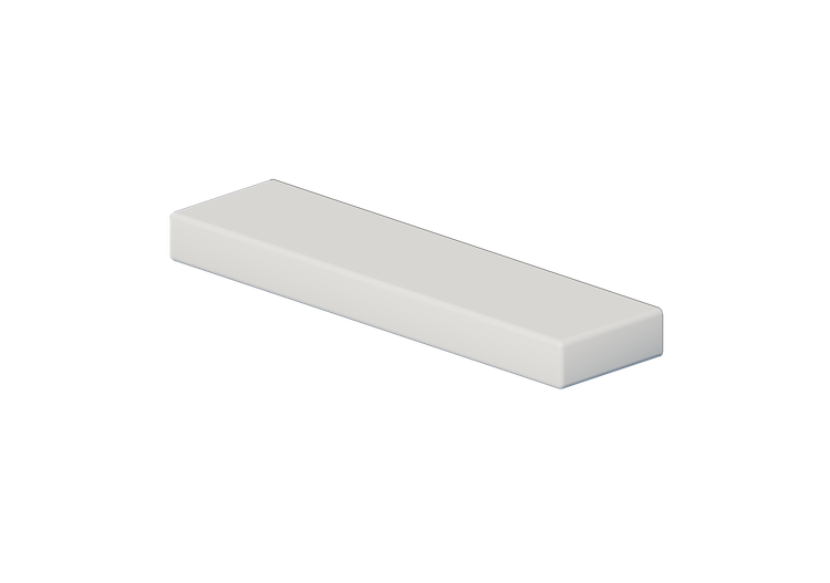 3D Zubehör - Ablage aus Keramik - Flaminia - 5090S - Brick... 3D Zubehör - Ablage aus Keramik - Flaminia - 5090S - Brick...