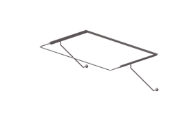 3D Accessories - Washbasin support - Flaminia &ndash; STUB100 - Acquagrande