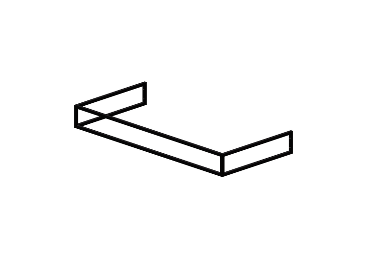 Accessoires 3D - Support pour lavabo - Flaminia - BM105S -... Accessoires 3D - Support pour lavabo - Flaminia - BM105S -...