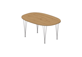 Mesas 3D - Mesa rectangular - Fritz Hansen - Series - B612