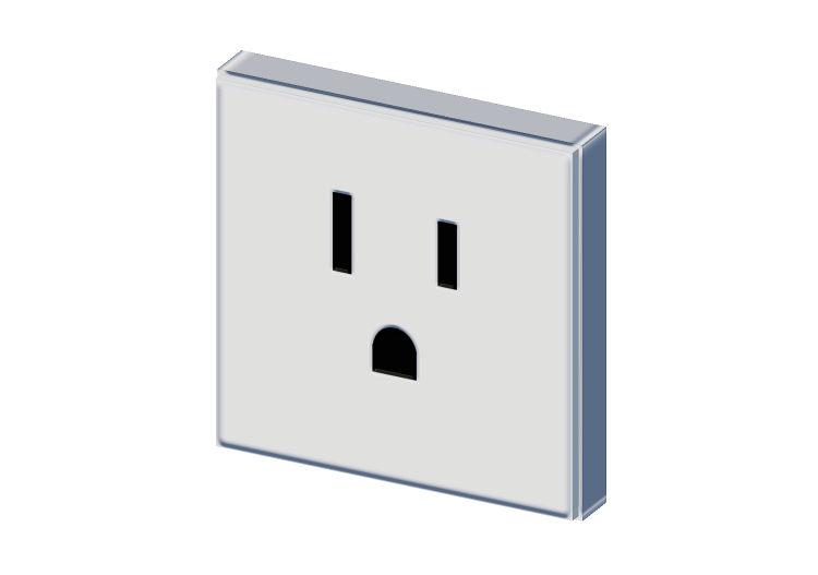 American socket 2P+E 16 A - 2 M - ACCA software American socket 2P+E 16 A - 2 M - ACCA software
