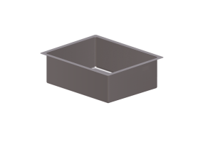 3D Sinks - Stainless Steel washbasin - Hansgrohe - 43427800