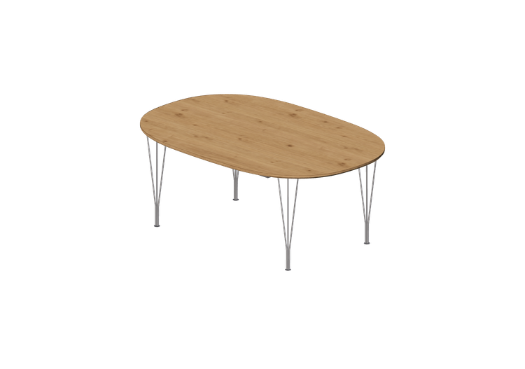 Tavoli 3D - Tavolo rettangolare - Fritz Hansen - Series -... Tavoli 3D - Tavolo rettangolare - Fritz Hansen - Series -...