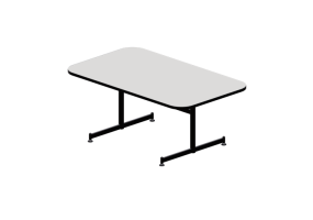 Mesas 3D - Mesa rectangular - Fritz Hansen - Plenum - JH75