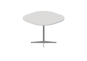 Mesas 3D - Mesa cuadrada - Fritz Hansen - Series - A603
