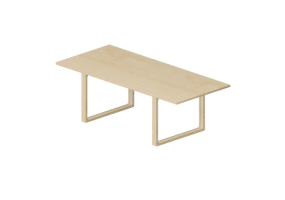 Tables 3D - Table rectangulaire - Fritz Hansen - Essay - CM22