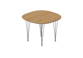 Mesas 3D - Mesa cuadrada - Fritz Hansen - Series - B603