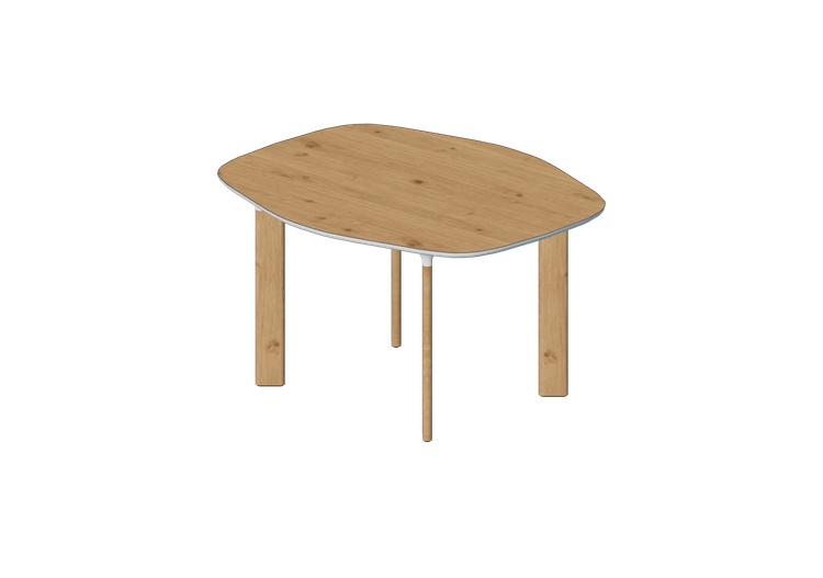 3D Tables - Rectangular Table - Fritz Hansen - Analog -... 3D Tables - Rectangular Table - Fritz Hansen - Analog -...