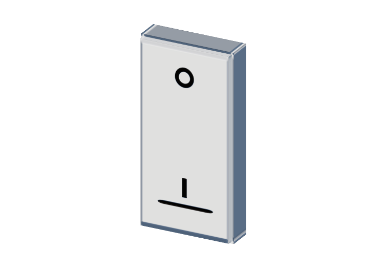 Interruptor bipolar com luz - 1 M - ACCA software Interruptor bipolar com luz - 1 M - ACCA software