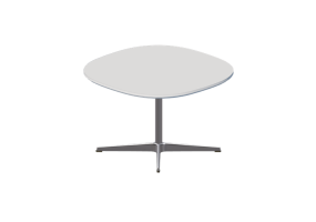 3D Tables - Square table - Fritz Hansen - Series - A202