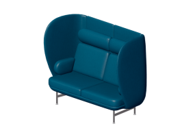 Divans 3D - Canap&eacute; en tissu - Fritz Hansen - Plenum - JH1002