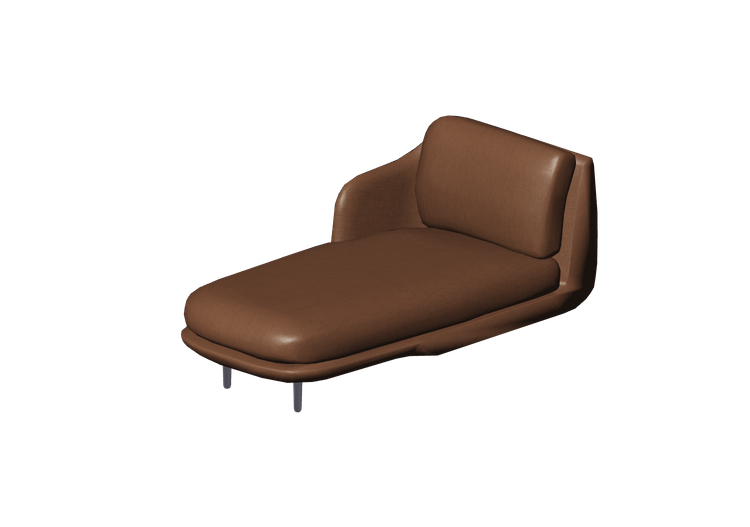 Sofás 3D - Módulo para sofá - Fritz Hansen - Lune - JH004R... Sofás 3D - Módulo para sofá - Fritz Hansen - Lune - JH004R...