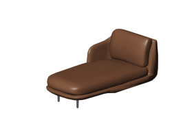 Divani 3D - Modulo per divano - Fritz Hansen - Lune - JH004R